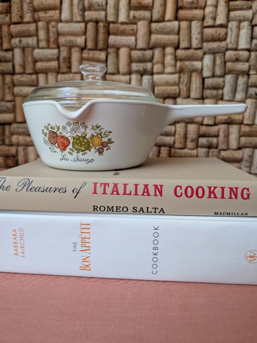 CorningWare Spice of Life P‑89‑B "La Sauge" Petite Pan with Lid